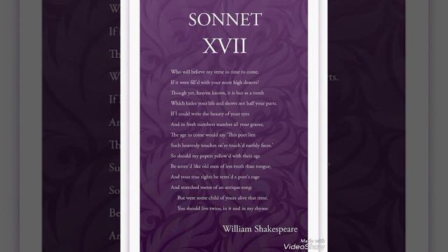 Priyanjana- Poetry reading, Sonnet 17 смотреть онлайн