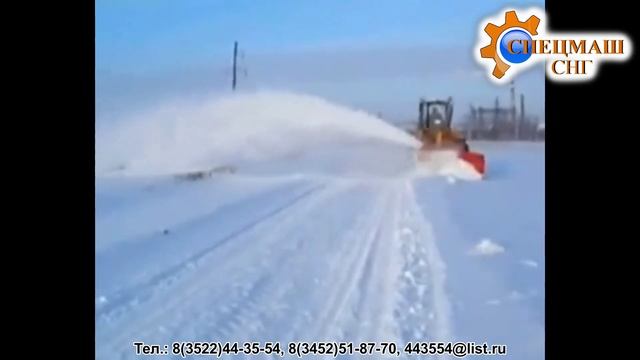 Ротор снегоуборочный EM-800-03(04) с гидроприводом смотреть онлайн