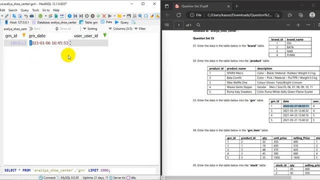 Database Management System Question Set -35 / 1 Year / Java Institute смотреть онлайн