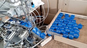 Укладчик прокладок в пробки для воды