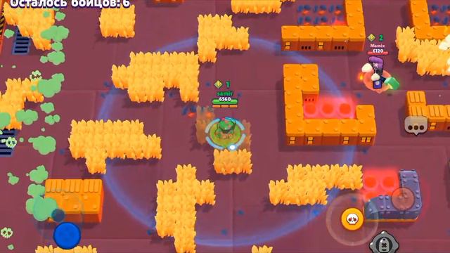 ИГРАЕМ НА КАРТЕ "ОЗЕРО МЕРТВЕЦОВ" В БРАВЛ СТАРС! смотреть онлайн