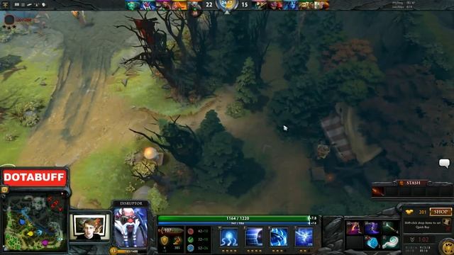 Dota 2 Purge plays Disruptor Mid - stream смотреть онлайн