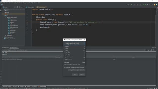 Applet Runner 2.5 - Live Compile Java and More Applets in Bookmarks смотреть онлайн