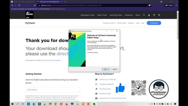 「PinoyKowder」→ How to Install PyCharm in Windows 10 + Create First Hello Python Project Tagalog смотреть онлайн