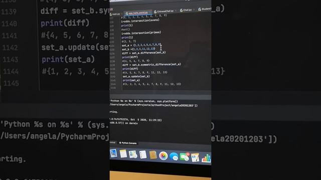 4 - Python Set смотреть онлайн