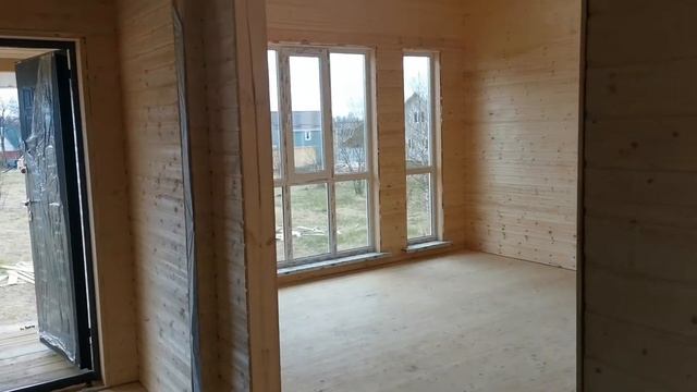 Проект каркасного дома от СК "Doma-71", 2 этажный дом под ключ в Заокском районе Тульской области. смотреть онлайн