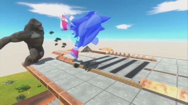 СМОЖЕТ ЛИ КИНГ-КОНГ ЗАЩИТИТЬ СВОЙ ЗАМОК ОТ ВРАГОВ??? Таймкиллеры для детей