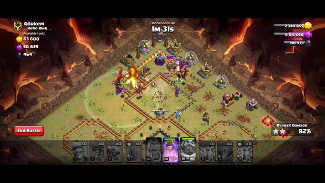 Самые мощные КВ атаки на 9, 10, 11тх / Most powerful attack strategy on 9-11th Clash of Clans смотреть онлайн