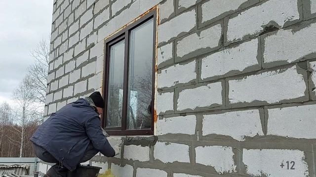 Замазываю швы на газоблоке. Затирка швов кладки из газобетона или Теплопотери через швы кладки смотреть онлайн