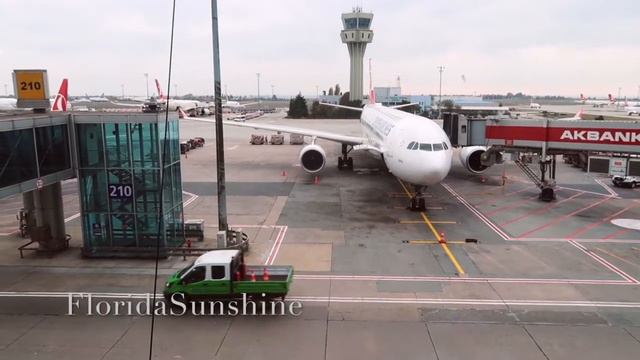 Turkish Airlines - Опоздал самолет - Еда на Турецких авиалиниях - FloridaSunshine