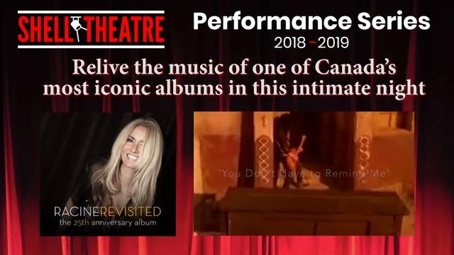 Shell Theatre 2018 19 Performance Series Sass Jordan смотреть онлайн