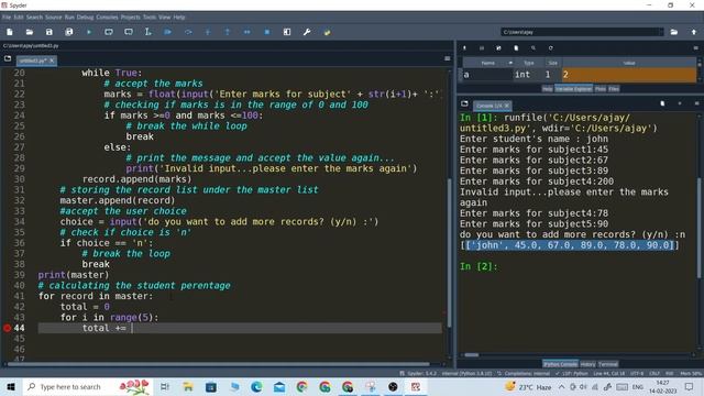 #28 Live Implementation Program for validating input and nested list in python? смотреть онлайн
