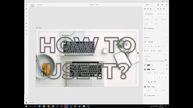 Как сделать внутреннюю тень в Adobe XD/How to make an Inner Shadow in Adobe XD смотреть онлайн