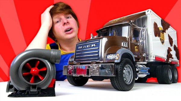 Автомастерская Саши: ой, какой ржавый фургон! Развивающие видео про ремонт машин