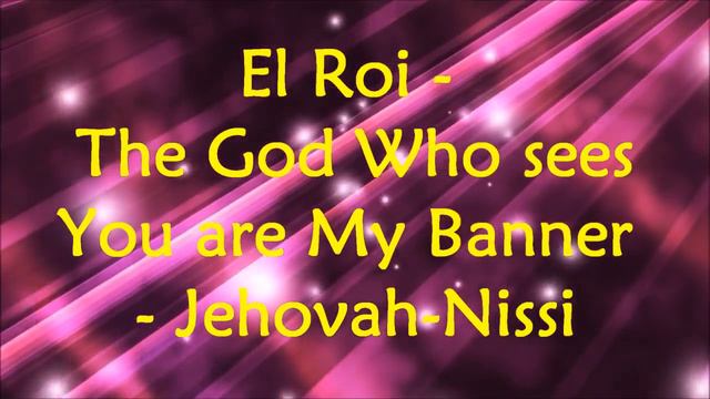 Names Of God - Lyrics | Flourish Spiritually смотреть онлайн