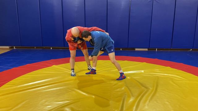 #49 SAMBO Переход из стойки на ущемление ахиллова сухожилия. Школа самбо Sambi.st смотреть онлайн