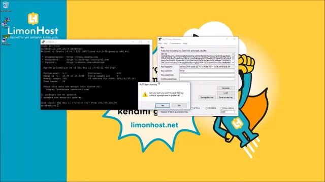 SSH Key ile Linux Sunucuya Bağlanma смотреть онлайн
