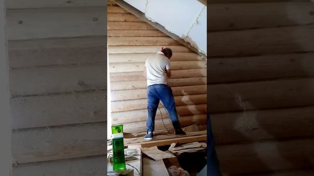 Бревна вообще все в смоле))) смотреть онлайн