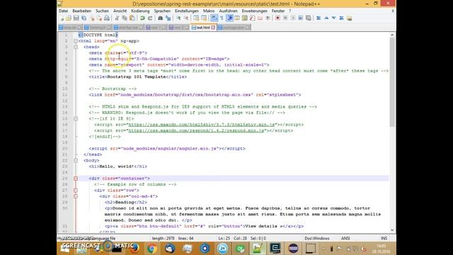 Bootstrap und AngularJS für Rest-Service - WOGRA Academy смотреть онлайн