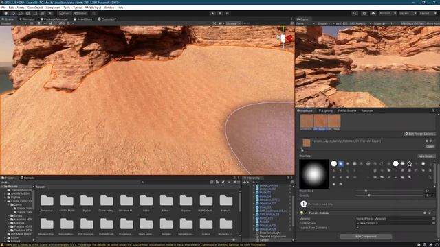 Create a Castle Valley Mountain Scene in less than 30 Minutes using Unity HDRP | Speed Level Art смотреть онлайн