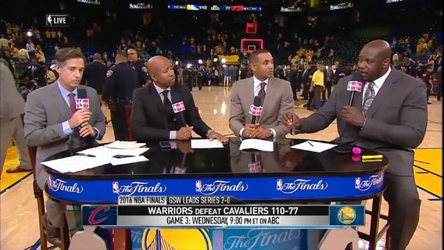 Post game Coverage with Shaq, Kenny & Grant Hill | Warriors vs Cavaliers Game 2 | 2016 NBA Finals смотреть онлайн