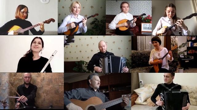 Государственный оркестр народных инструментов "МАРИЙ КУНДЕМ" #ИГРАЕМДОМА смотреть онлайн