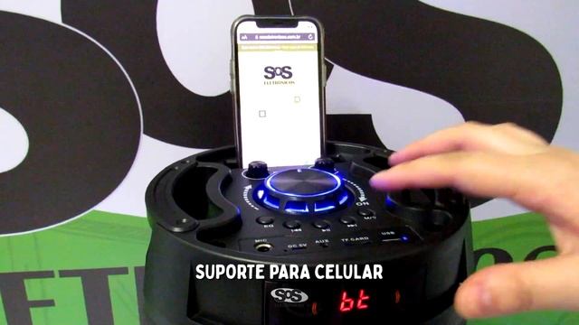 Caixa De Som Bluetooth Sem Fio 30W ZQS6210W смотреть онлайн