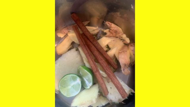 Pineapple, Ginger, Lime, Cinnamon, Clove And Hibiscus Detox To Boost Your Immune System