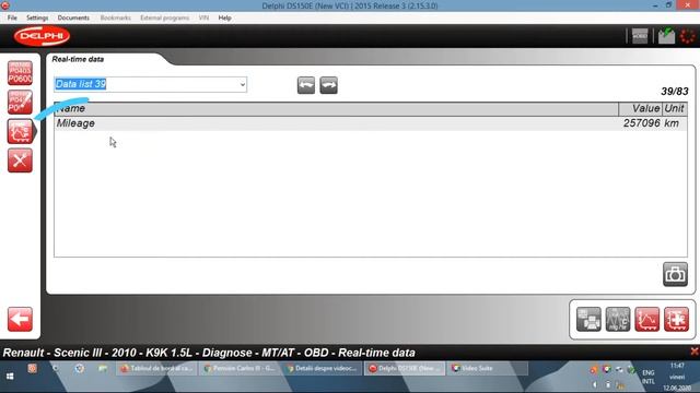 Delphi DS150 - How To Check Cars Real Mileage / Kilometers смотреть онлайн
