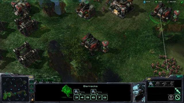 SC2 Only Marines in a Real Match смотреть онлайн