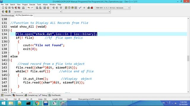 C++ Program for File Operations- Add, Display, Delete & Update смотреть онлайн