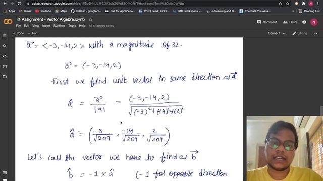 Solving AlmaBetter's Mathematics for Machine Learning Assignment 2 | Vector Algebra смотреть онлайн