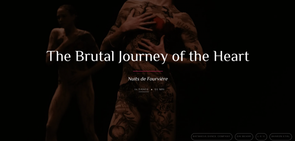 the Brutal Journey of the Heart - Sharon Eyal