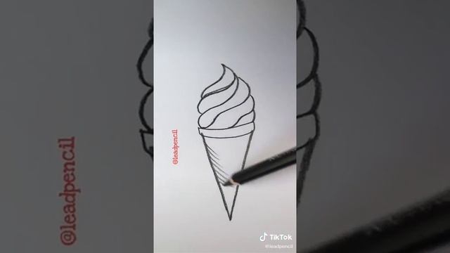 Как нарисовать мороженое ?? смотреть онлайн
