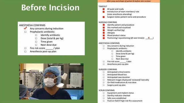 Pediatric Surgical Safety Checklist смотреть онлайн