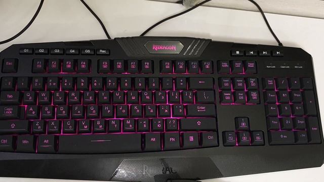 Клавиатура Redragon Harpe Pro обзор- отзыв в Плеер.Ру