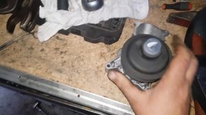 Замена помпы bmw x5 e53