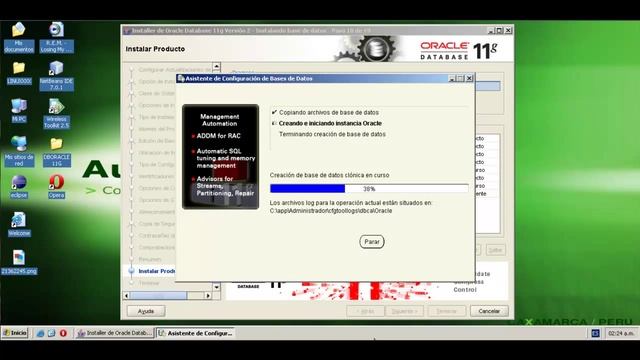 Instalación de Oracle11g смотреть онлайн