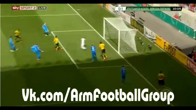 Гол Генриха Мхитаряна в ворота Штутгартер К смотреть онлайн