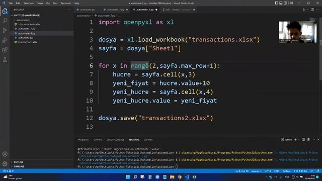 Python'da Otomasyon Çalışması смотреть онлайн