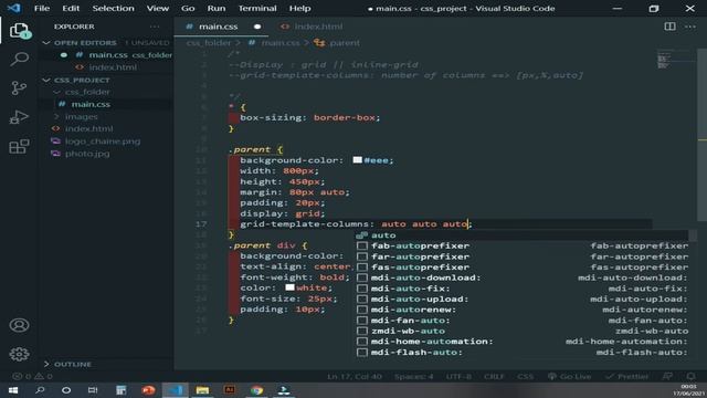 CSS #57 Grid Parent Template Columns смотреть онлайн