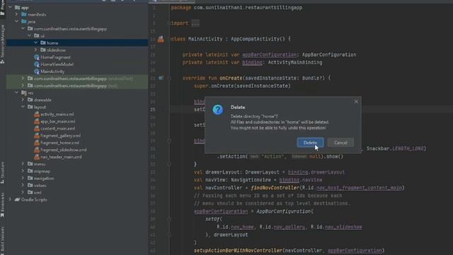 Restaurant billing app | Android Studio Projects | Kotlin смотреть онлайн
