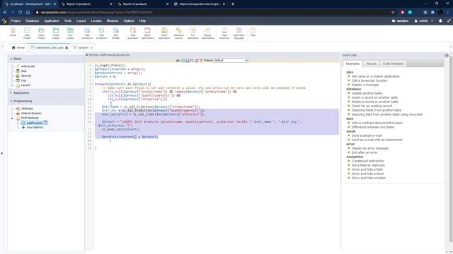 Scriptcase - How to create a JSON web service 2/2 смотреть онлайн