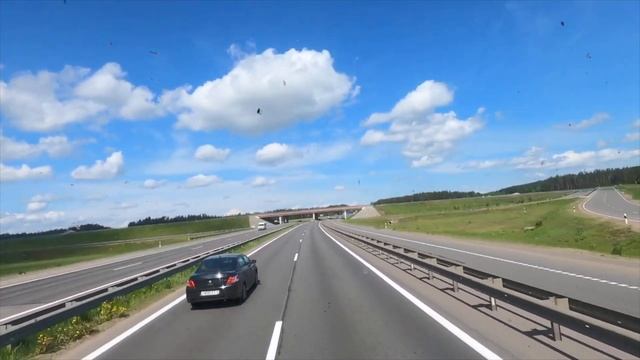 Трасса с Минска до Воложина на Рено Премиум смотреть онлайн