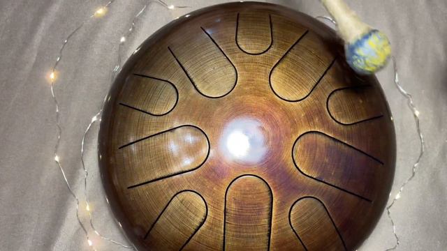 PoyushieKamni Tank Drum 12" / Глюкофон Pygmy minor A 30 см смотреть онлайн