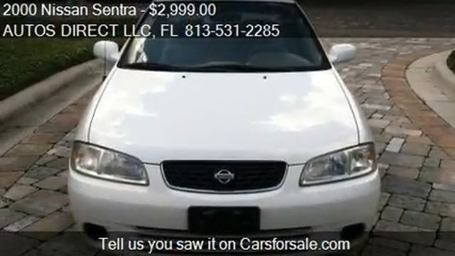 2000 Nissan Sentra GXE - For Sale In Lutz, FL 33549