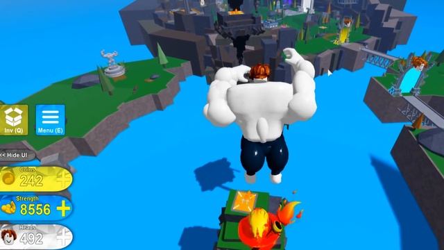 ПОЛНАЯ ИСТОРИЯ ПРО НУБА КАЧКА В РОБЛОКС! Mega Noob Simulator Roblox смотреть онлайн