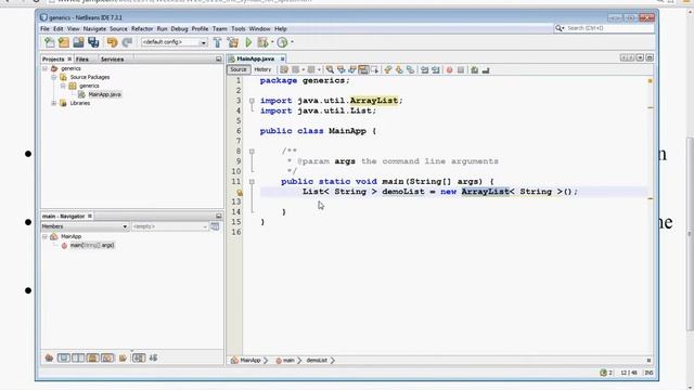 Week 12 Java Collections and Generics Part 5 смотреть онлайн