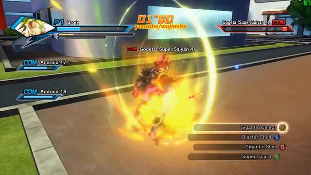 Dragon Ball Xenoverse PC MOD (144 FPS) SSJ4 Goku Broly Character Swap Gameplay смотреть онлайн