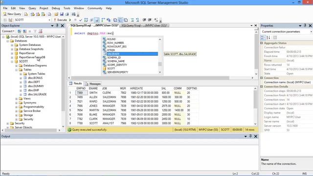 The Having Clause in SQL смотреть онлайн